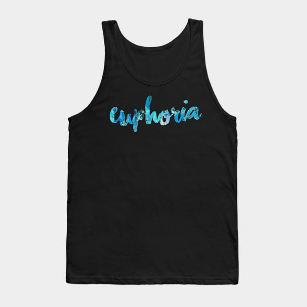 BTS Jungkook Euphoria Typography Tank Top by hallyupunch